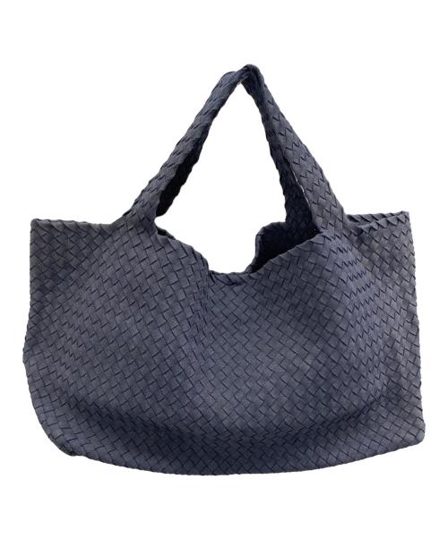 FALORNI（ファロルニ）FALORNI (ファロルニ) カゴバッグ ネイビーの古着・服飾アイテム