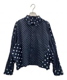 Y's（ワイズ）の古着「長袖シャツ」｜ネイビー