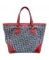 Christian Dior (クリスチャン ディオール) ハンドバッグ ネイビー×レッド：47000円