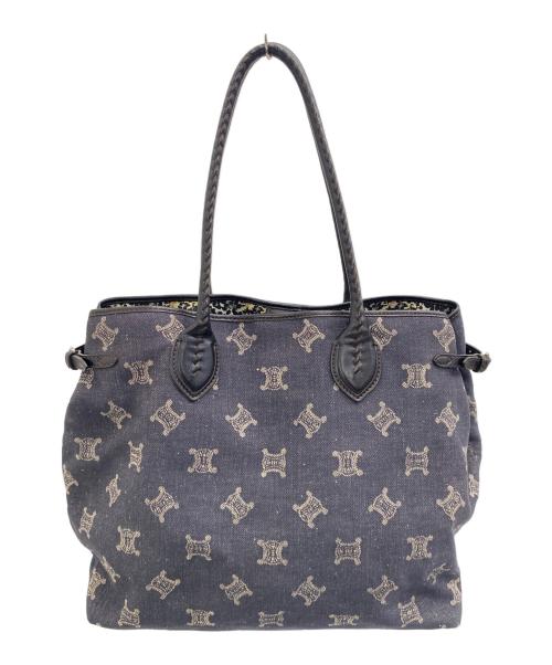 CELINE（セリーヌ）CELINE (セリーヌ) トートバッグ インディゴの古着・服飾アイテム