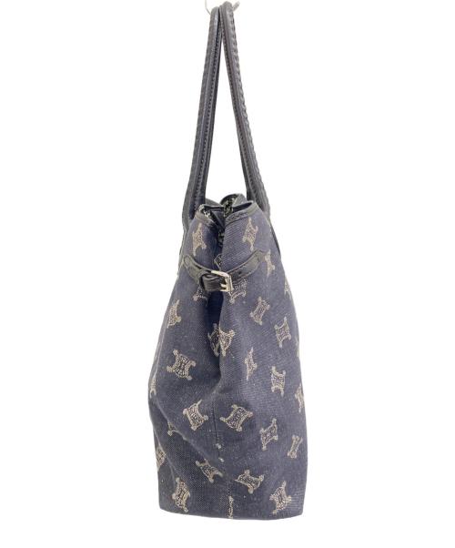 CELINE（セリーヌ）CELINE (セリーヌ) トートバッグ インディゴの古着・服飾アイテム