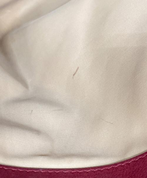 Christian Dior（クリスチャン ディオール）Christian Dior (クリスチャン ディオール) トートバッグ レッド×ゴールドの古着・服飾アイテム