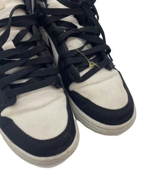 NIKE（ナイキ）NIKE (ナイキ) ハイカットスニーカー ホワイト×ブラック サイズ:25の古着・服飾アイテム