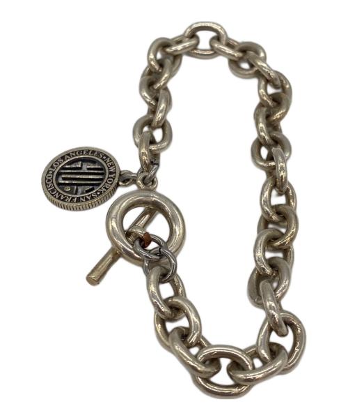 HUF（ハフ）HUF (ハフ) REGIONAL BRACELET シルバーカラーの古着・服飾アイテム