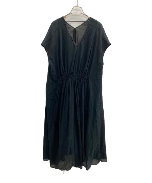 ELENDEEK（エレンディーク）ELENDEEK (エレンディーク) ノースリーブワンピース ブラック サイズ:2の古着・服飾アイテム