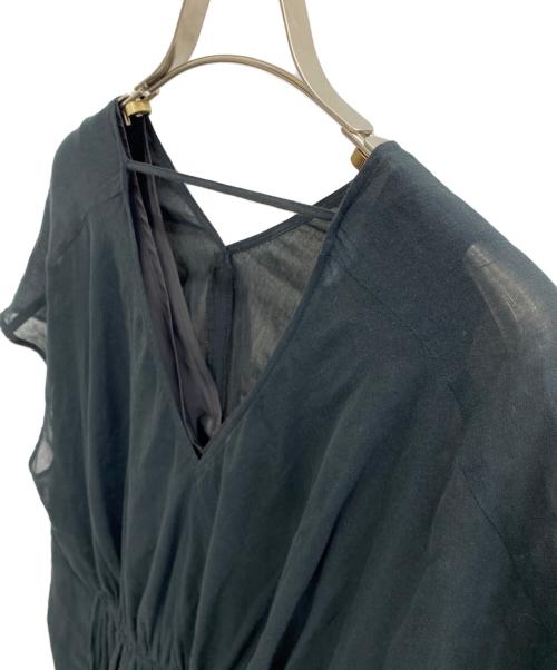 ELENDEEK（エレンディーク）ELENDEEK (エレンディーク) ノースリーブワンピース ブラック サイズ:2の古着・服飾アイテム