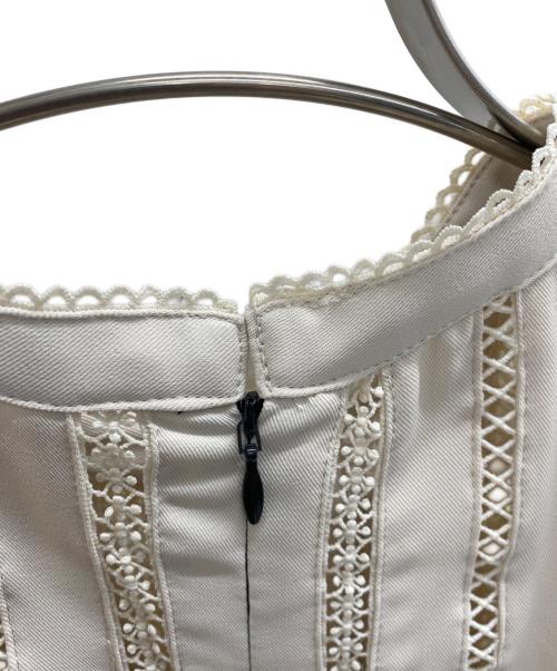 HER LIP TO（ハーリップトゥ）Her lip to (ハーリップトゥ) Le Grand Midi Dress ブラック×ホワイト サイズ:M 未使用品の古着・服飾アイテム