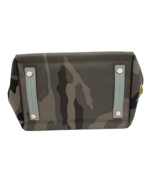 A.D.M.J.（エーディーエムジェイ）A.D.M.J. (エーディーエムジェイ) トートバッグ グレー×スカイブルーの古着・服飾アイテム