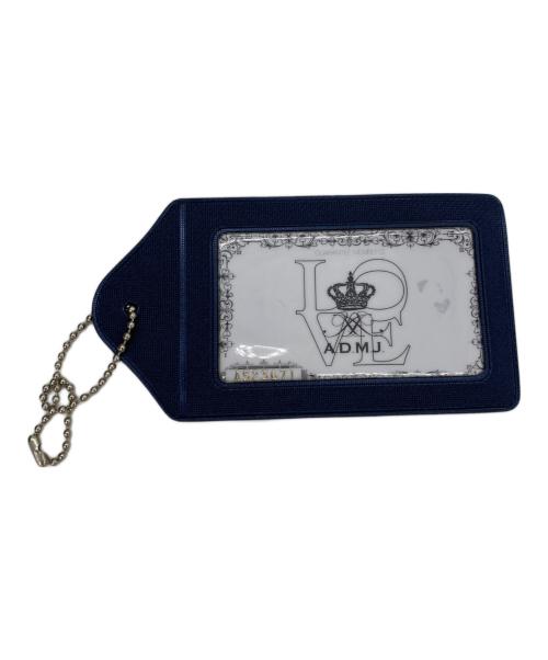 A.D.M.J.（エーディーエムジェイ）A.D.M.J. (エーディーエムジェイ) トートバッグ グレー×スカイブルーの古着・服飾アイテム