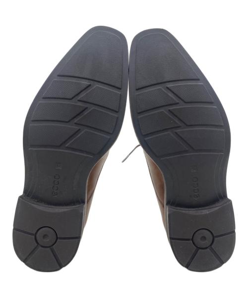 ECCO（エコー）ECCO (エコー) レースアップシューズ ブラウン サイズ:41の古着・服飾アイテム