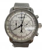 ZEPPELINツェッペリン）の古着「クロノグラフ」｜ホワイト×シルバー
