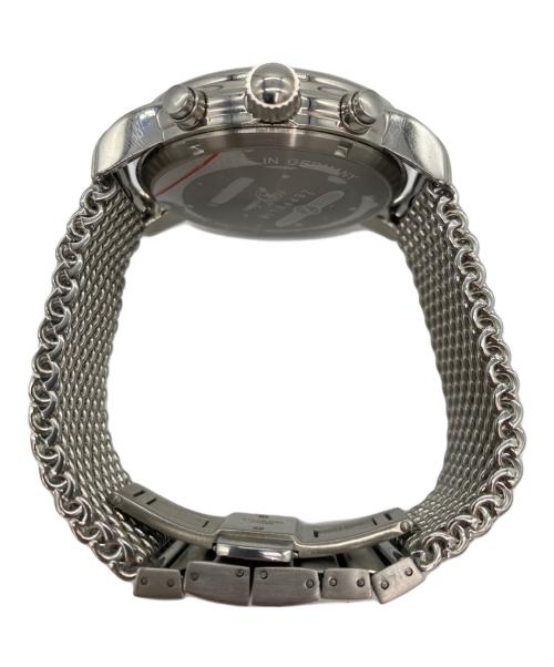 ZEPPELIN（ツェッペリン）ZEPPELIN (ツェッペリン) クロノグラフ ホワイト×シルバーの古着・服飾アイテム