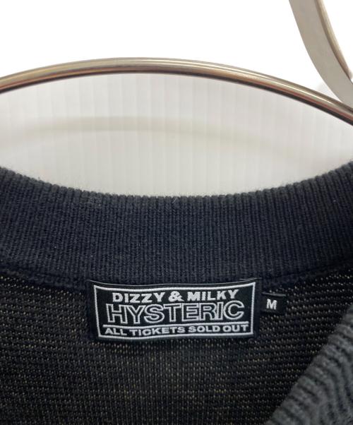 Hysteric Glamour（ヒステリックグラマー）Hysteric Glamour (ヒステリックグラマー) GIRLワッペン セーター ブラック サイズ:Mの古着・服飾アイテム