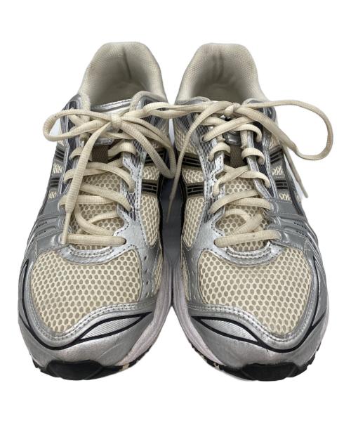 asics（アシックス）asics (アシックス) GEL-KAYANO 14 ホワイト×シルバー サイズ:26.5cmの古着・服飾アイテム
