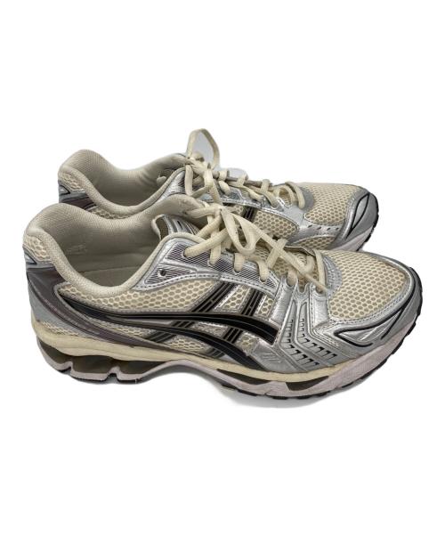 asics（アシックス）asics (アシックス) GEL-KAYANO 14 ホワイト×シルバー サイズ:26.5cmの古着・服飾アイテム