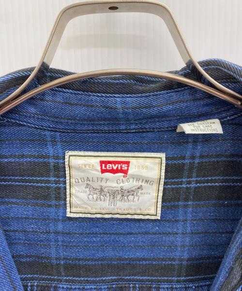 LEVI'S（リーバイス）LEVI'S (リーバイス) 長袖シャツ ブルー サイズ:Mの古着・服飾アイテム