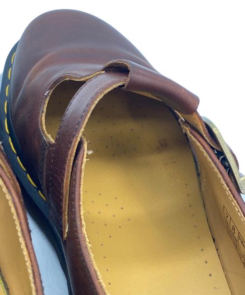 Dr.Martens（ドクターマーチン）Dr.Martens (ドクターマーチン) T-BAR SHOE ブラウン サイズ:SIZE UK 7の古着・服飾アイテム