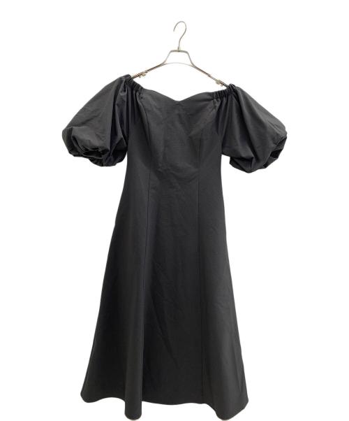 Aimeine（エメイン）Aimeine (エメイン) シェルカーブオフショルワンピース グレー サイズ:SIZE Sの古着・服飾アイテム