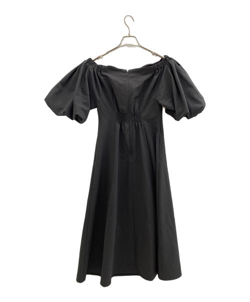 Aimeine（エメイン）Aimeine (エメイン) シェルカーブオフショルワンピース グレー サイズ:SIZE Sの古着・服飾アイテム