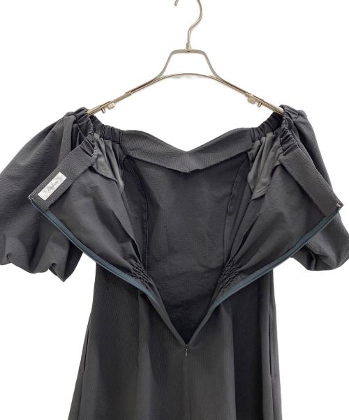 Aimeine（エメイン）Aimeine (エメイン) シェルカーブオフショルワンピース グレー サイズ:SIZE Sの古着・服飾アイテム