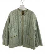 B:MING by BEAMSビーミングバイビームス）の古着「キルティングジャケット」｜グリーン