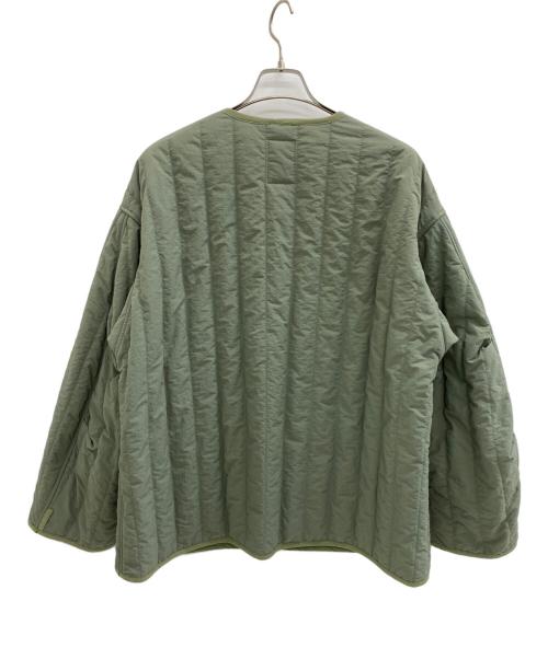 B:MING by BEAMS（ビーミングバイビームス）B:MING by BEAMS (ビーミングバイビームス) キルティングジャケット グリーン サイズ:Lの古着・服飾アイテム
