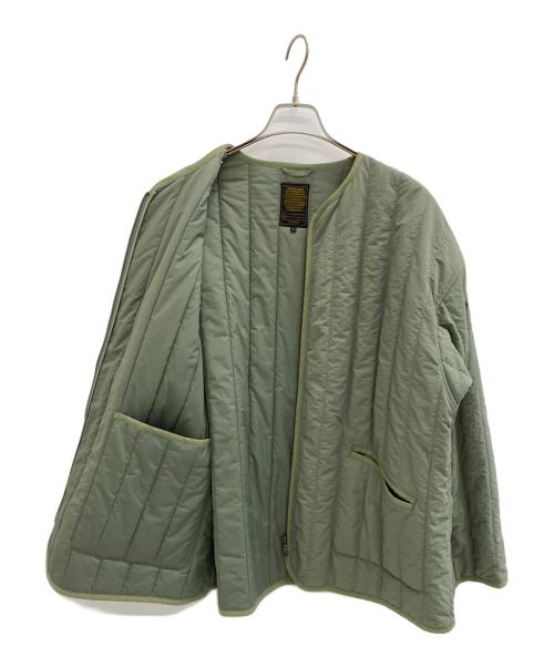 B:MING by BEAMS（ビーミングバイビームス）B:MING by BEAMS (ビーミングバイビームス) キルティングジャケット グリーン サイズ:Lの古着・服飾アイテム