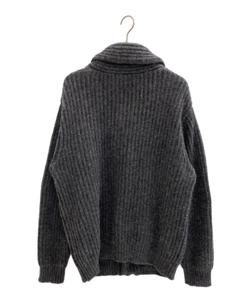 Snow peak（スノーピーク）snow peak (スノーピーク) JOURNAL STANDARD relume (ジャーナルスタンダード レリューム) ニットジャケット グレー サイズ:Lの古着・服飾アイテム