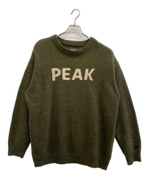 Snow peak（スノーピーク）Snow peak (スノーピーク) JOURNAL STANDARD relume (ジャーナルスタンダード レリューム) 長袖カットソー オリーブ サイズ:SIZE Lの古着・服飾アイテム