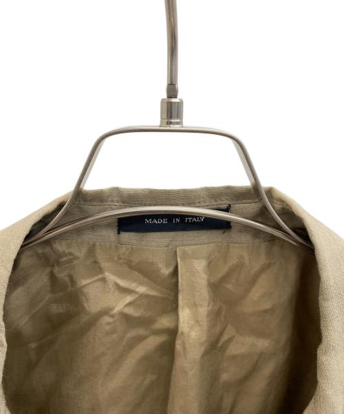 GIORGIO ARMANI（ジョルジョアルマーニ）GIORGIO ARMANI (ジョルジョアルマーニ) テーラードジャケット ベージュ サイズ:XLの古着・服飾アイテム
