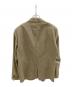 GIORGIO ARMANI (ジョルジョアルマーニ) テーラードジャケット ベージュ サイズ:XL：10000円