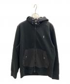 POLO RALPH LAURENポロ・ラルフローレン）の古着「ジップパーカー」｜ブラック