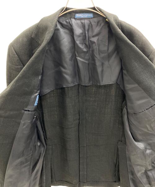 POLO RALPH LAUREN（ポロ・ラルフローレン）POLO RALPH LAUREN (ポロ・ラルフローレン) テーラードジャケット ブラック サイズ:42の古着・服飾アイテム