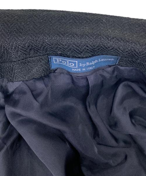 POLO RALPH LAUREN（ポロ・ラルフローレン）POLO RALPH LAUREN (ポロ・ラルフローレン) テーラードジャケット ブラック サイズ:42の古着・服飾アイテム