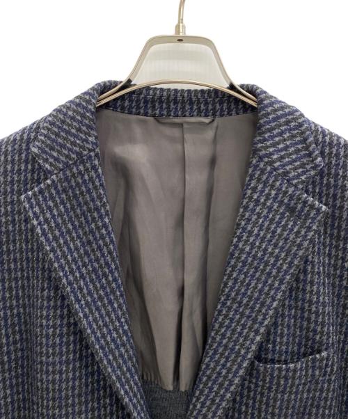 UNIVERSAL LANGUAGE（ユニバーサルランゲージ）UNIVERSAL LANGUAGE (ユニバーサルランゲージ) テーラードジャケット ネイビー サイズ:3Lの古着・服飾アイテム