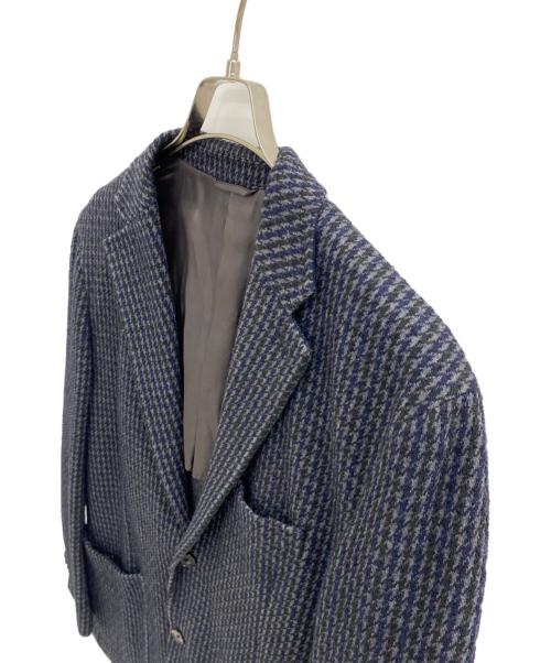 UNIVERSAL LANGUAGE（ユニバーサルランゲージ）UNIVERSAL LANGUAGE (ユニバーサルランゲージ) テーラードジャケット ネイビー サイズ:3Lの古着・服飾アイテム