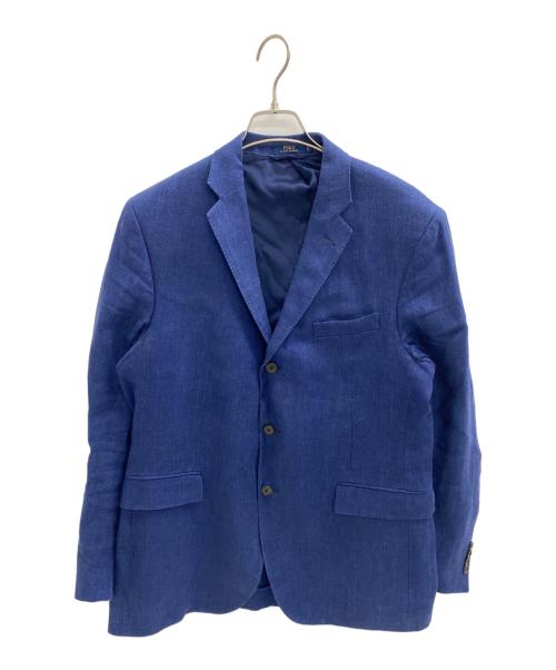 POLO RALPH LAUREN（ポロ・ラルフローレン）POLO RALPH LAUREN (ポロ・ラルフローレン) テーラードジャケット ブルー サイズ:40の古着・服飾アイテム