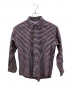 CHAPS RALPH LAURENチャップス ラルフローレン）の古着「90sチェックBDシャツ」｜ネイビー×レッド
