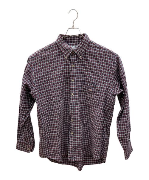 CHAPS RALPH LAUREN（チャップス ラルフローレン）CHAPS RALPH LAUREN (チャップス ラルフローレン) 90sチェックBDシャツ ネイビー×レッド サイズ:LLの古着・服飾アイテム