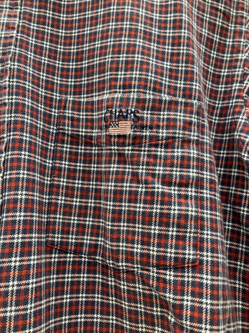 CHAPS RALPH LAUREN（チャップス ラルフローレン）CHAPS RALPH LAUREN (チャップス ラルフローレン) 90sチェックBDシャツ ネイビー×レッド サイズ:LLの古着・服飾アイテム