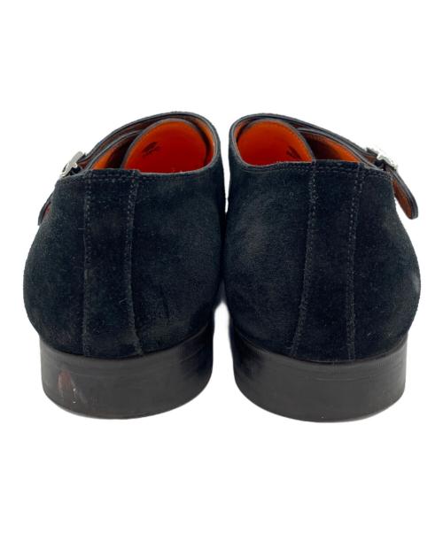 Santoni（サントーニ）Santoni (サントーニ) モンクストラップシューズ ブラック サイズ:UK10の古着・服飾アイテム
