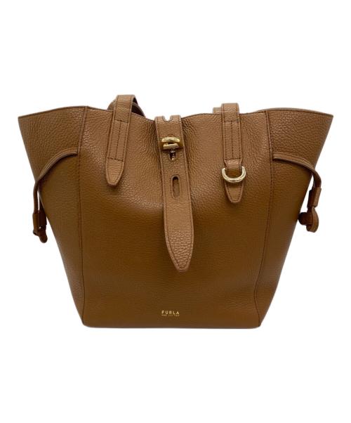 FURLA（フルラ）FURLA (フルラ) トートバッグ ブラウンの古着・服飾アイテム
