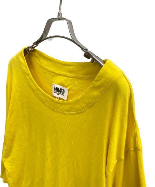 MM6 Maison Margiela（エムエムシックスメゾンマルジェラ）MM6 Maison Margiela (エムエムシックスメゾンマルジェラ) 長袖カットソー イエロー サイズ:Ｍの古着・服飾アイテム