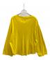 MM6 Maison Margiela (エムエムシックスメゾンマルジェラ) 長袖カットソー イエロー サイズ:Ｍ：2500円