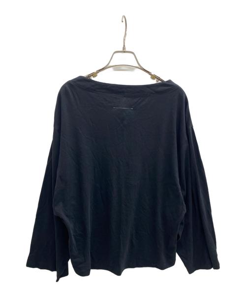 MM6 Maison Margiela（エムエムシックスメゾンマルジェラ）MM6 Maison Margiela (エムエムシックスメゾンマルジェラ) 長袖カットソー ブラック サイズ:sの古着・服飾アイテム