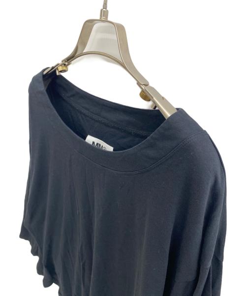 MM6 Maison Margiela（エムエムシックスメゾンマルジェラ）MM6 Maison Margiela (エムエムシックスメゾンマルジェラ) 長袖カットソー ブラック サイズ:sの古着・服飾アイテム