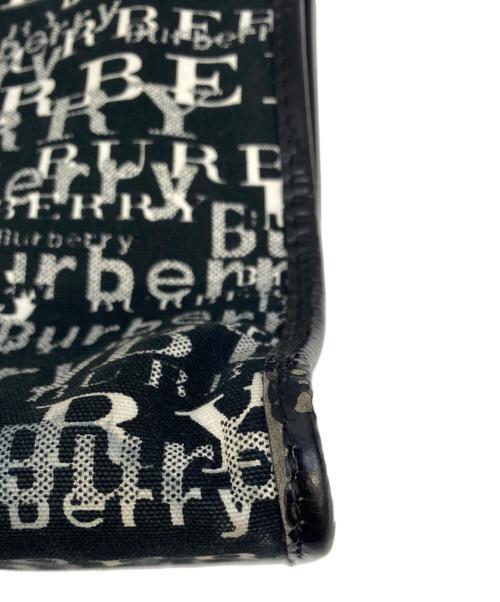 BURBERRY LONDON（バーバリーロンドン）BURBERRY LONDON (バーバリーロンドン) ハンドバッグ ブラック×ピンクの古着・服飾アイテム