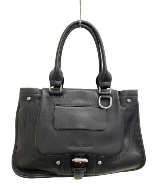 LONGCHAMP（ロンシャン）LONGCHAMP (ロンシャン) バルザン ブラックの古着・服飾アイテム