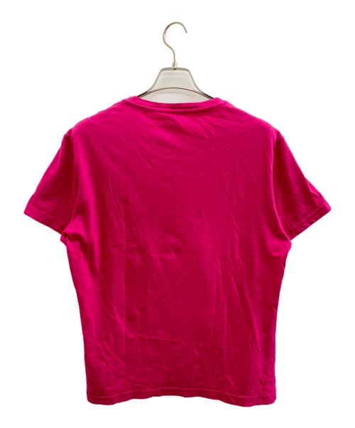 VERSACE JEANS（ヴェルサーチジーンズ）VERSACE JEANS (ヴェルサーチジーンズ) 半袖カットソー ピンク サイズ:Lの古着・服飾アイテム