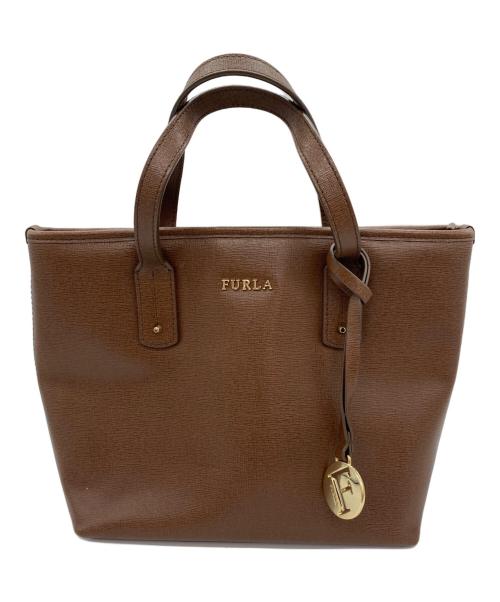 FURLA（フルラ）FURLA (フルラ) 2WAYバッグ ブラウンの古着・服飾アイテム